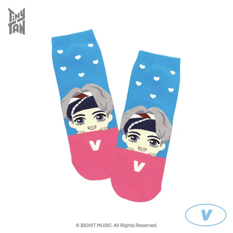 BTS - TinyTAN - Peekaboo Socks - BTS - Socks - Harumio