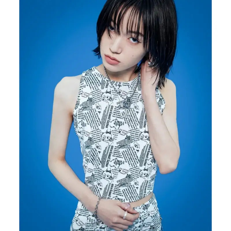 FANCY X KUROMI - Paper Lettering Set - FANCY X KUROMI - Clothes - Harumio