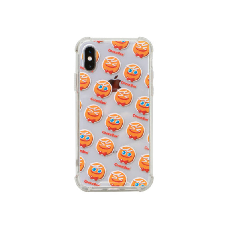 Cookie Run x Caseflex - Transparent Gel Hard iPhone Case