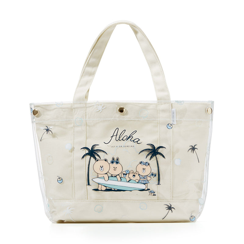 Line Friends - Friends Aloha Tote Bag - Bag - Harumio