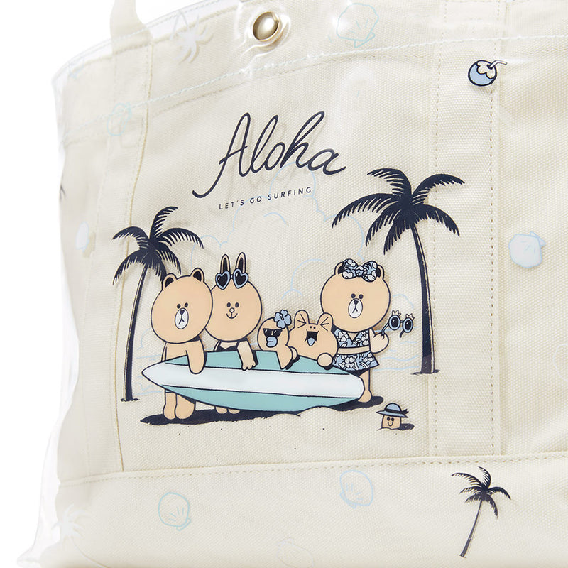 Line Friends - Friends Aloha Tote Bag - Bag - Harumio