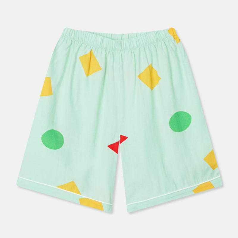 SPAO x Crayon ShinChan - Kids Short Sleeve Pajamas