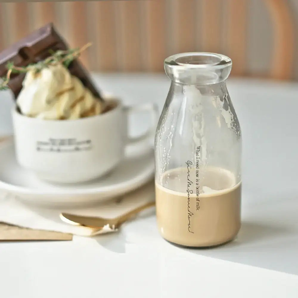 August8th - Some More Milk Bottle and Lid Set (200ml) - August8th - Accessories - Harumio