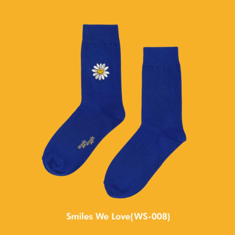 Wiggle Wiggle - Embroidered Socks