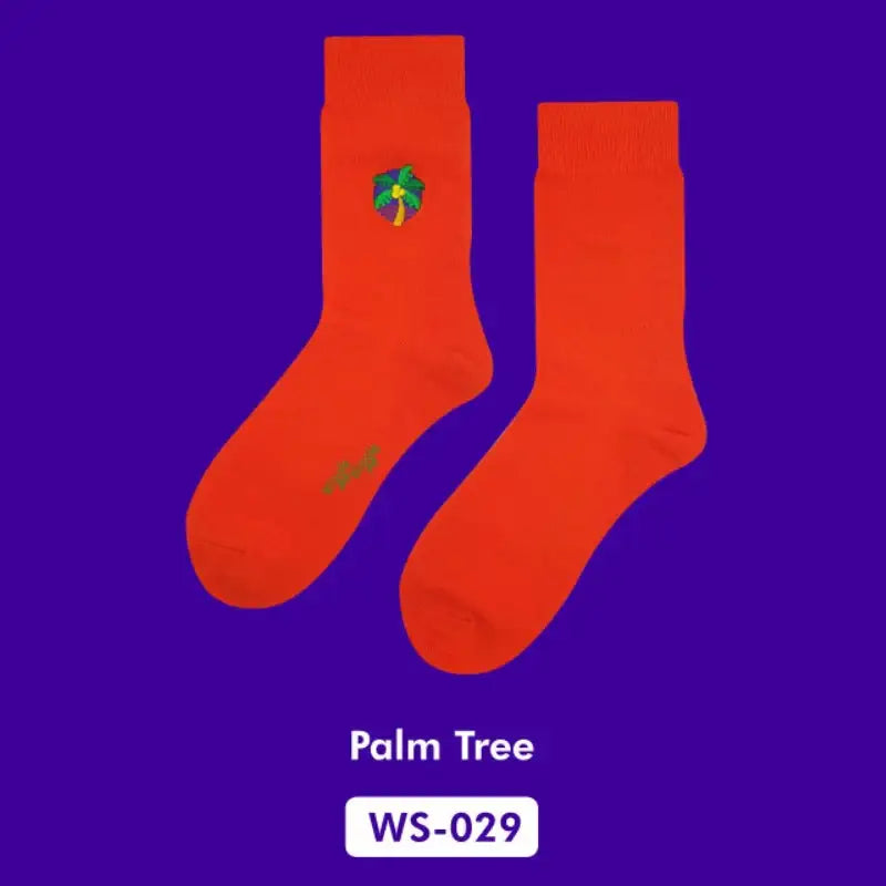 Wiggle Wiggle - Embroidered Socks - Wiggle Wiggle - Socks - Harumio