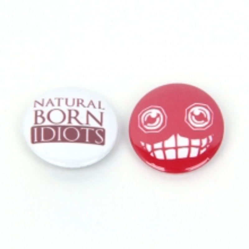 Natural Born Idiots - Pin Button Set