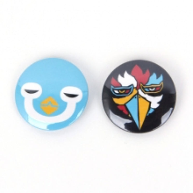 Natural Born Idiots - Pin Button Set