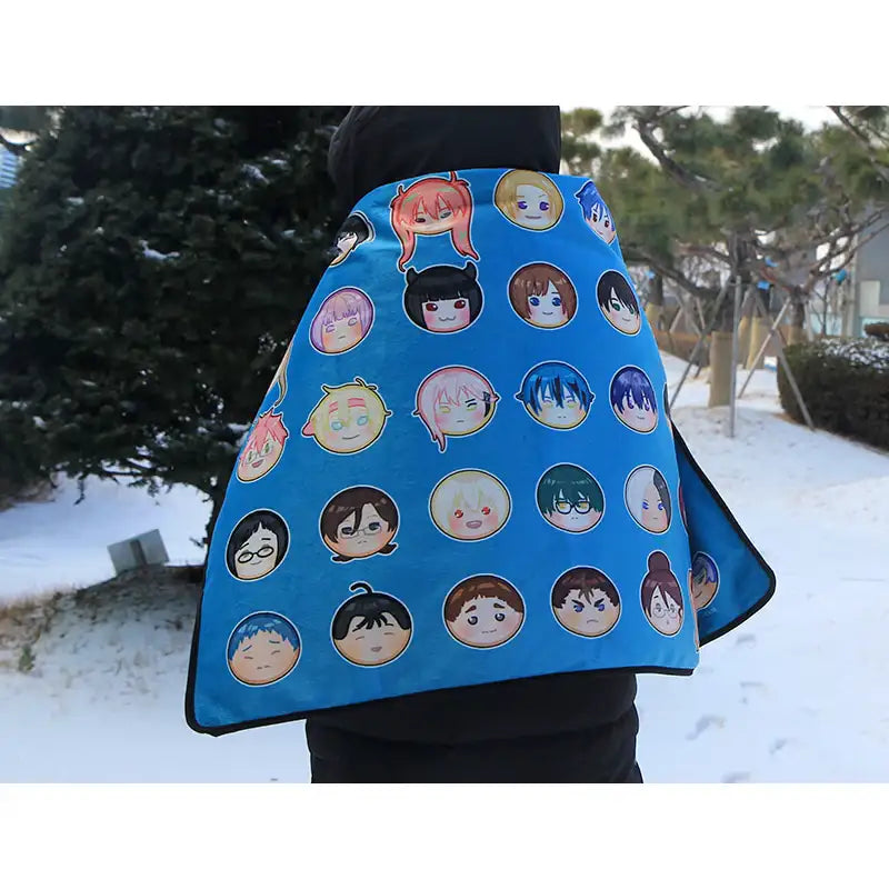 Excuse Me, but the World Will Be Gone for a While - Double-sided Webtoon Blanket - Webtoon Shop - Blanket - Harumio