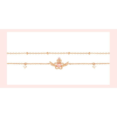 OST x Cardcaptor Sakura - Crown Cherry Blossom Wing Bracelet