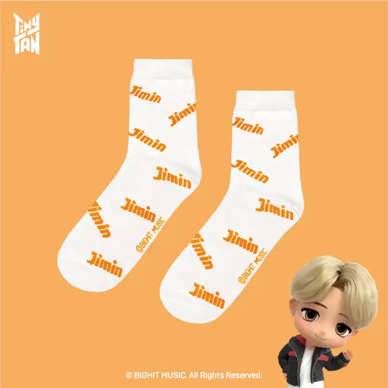 BTS - TinyTAN - Name Socks - BTS - Socks - Harumio