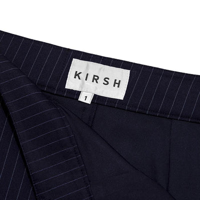 Kirsh - Slit Point Skirt - Navy