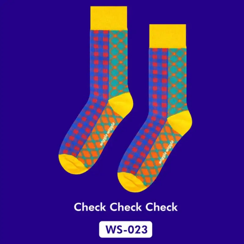 Wiggle Wiggle - Pattern Socks - Wiggle Wiggle - Socks - Harumio