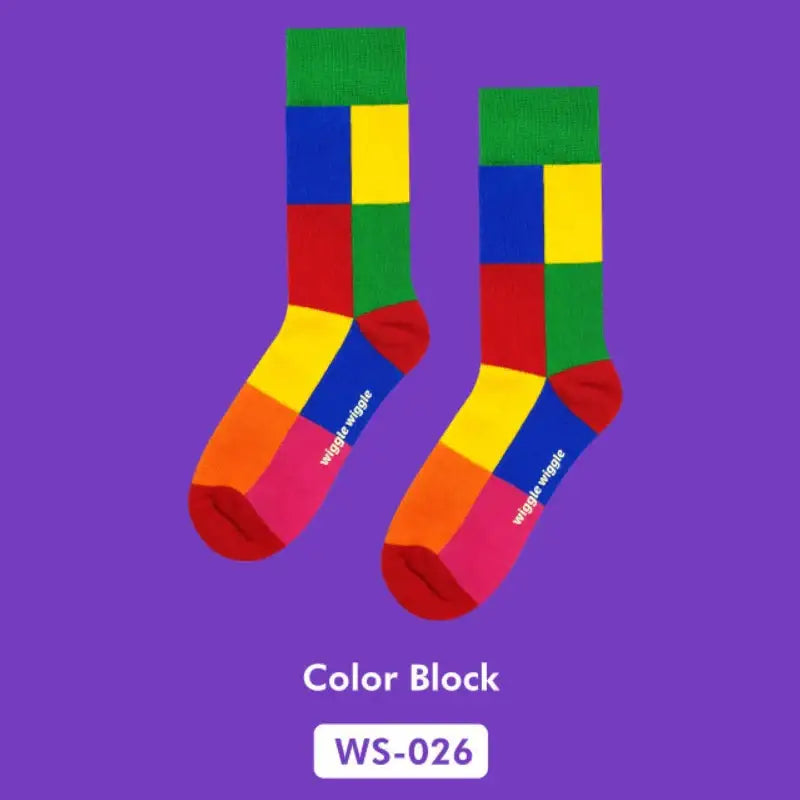 Wiggle Wiggle - Pattern Socks - Wiggle Wiggle - Socks - Harumio