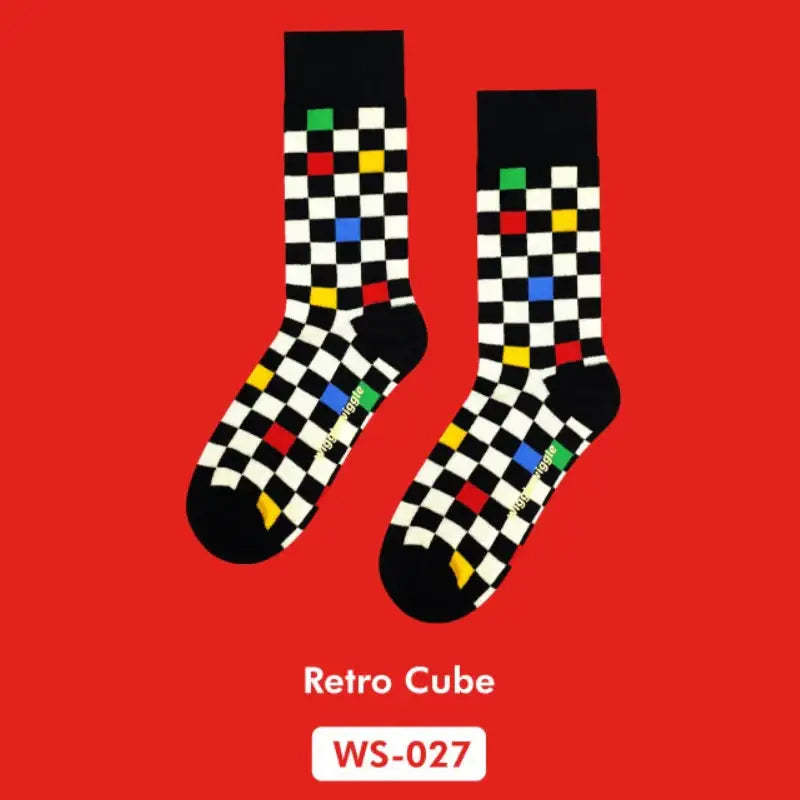 Wiggle Wiggle - Pattern Socks - Wiggle Wiggle - Socks - Harumio