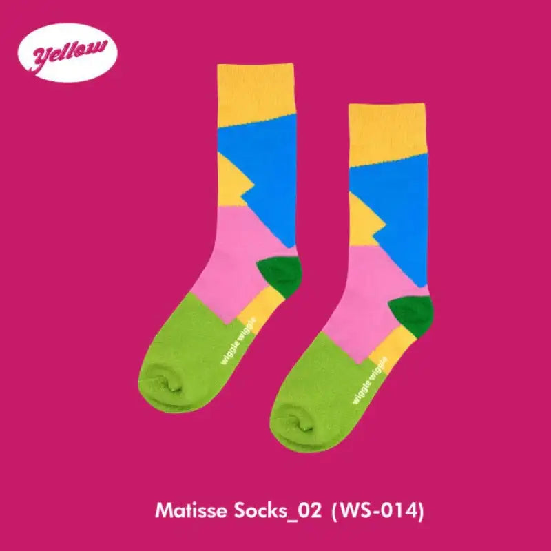 Wiggle Wiggle - Pattern Socks - Wiggle Wiggle - Socks - Harumio