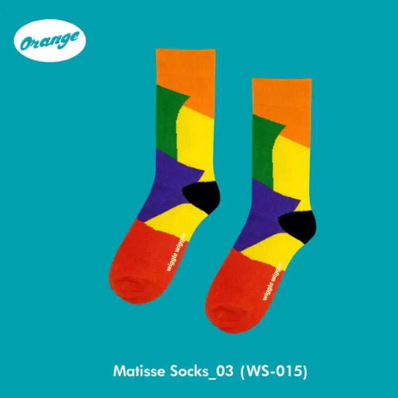 Wiggle Wiggle - Pattern Socks - Wiggle Wiggle - Socks - Harumio
