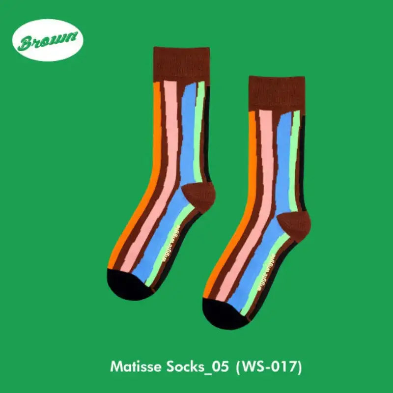 Wiggle Wiggle - Pattern Socks - Wiggle Wiggle - Socks - Harumio