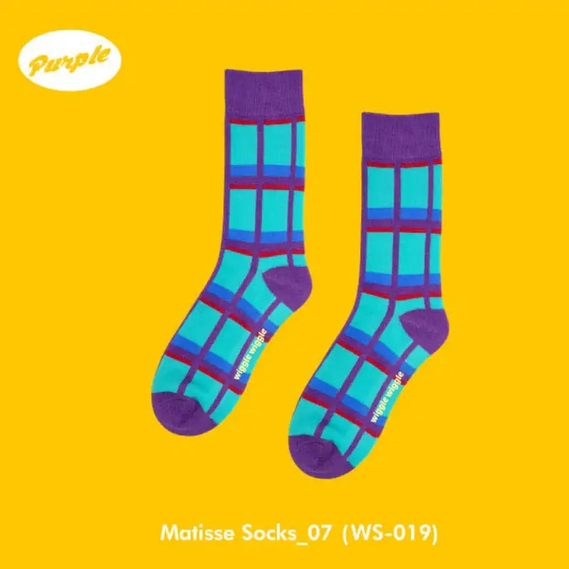 Wiggle Wiggle - Pattern Socks - Wiggle Wiggle - Socks - Harumio