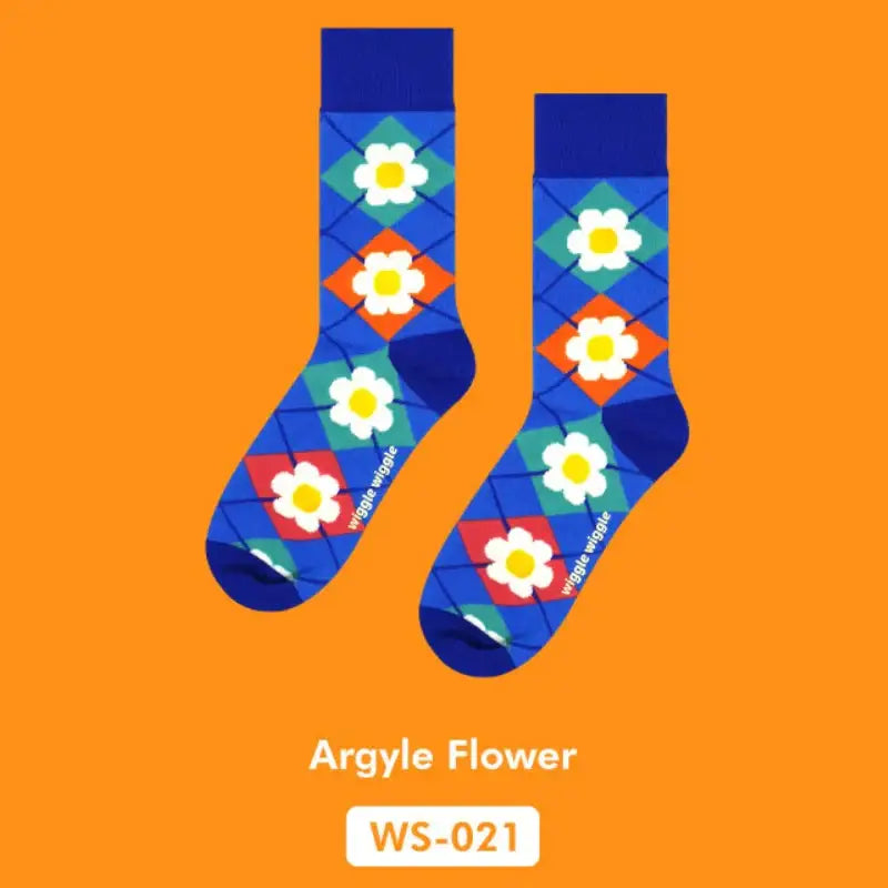 Wiggle Wiggle - Pattern Socks - Wiggle Wiggle - Socks - Harumio