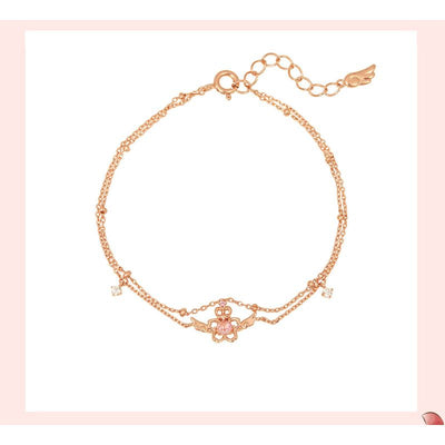 OST x Cardcaptor Sakura - Crown Cherry Blossom Wing Bracelet