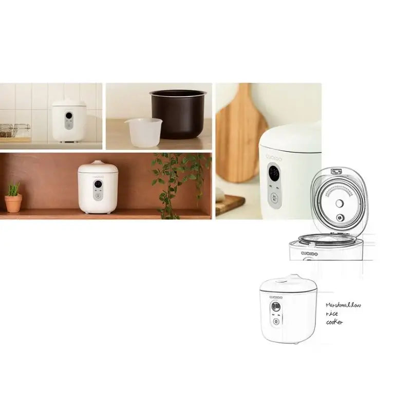 Cuckoo - CR-0255MW Mini Rice Cooker - Cuckoo - Kitchenware - Harumio