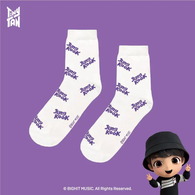 BTS - TinyTAN - Name Socks - BTS - Socks - Harumio