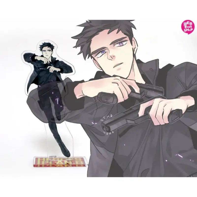 Heroes Plan B - LD Acrylic Stand - Webtoon Shop - Acrylic Stand - Harumio