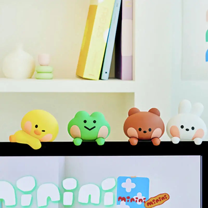 Line Friends - Minini Lenini Monitor Figurine - Line Friends - Figurine - Harumio