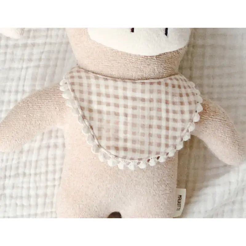 Malolotte x dot to dot - Lovely Doll and Attachment Bib - Malolotte - Home & Living, Accessories - Harumio