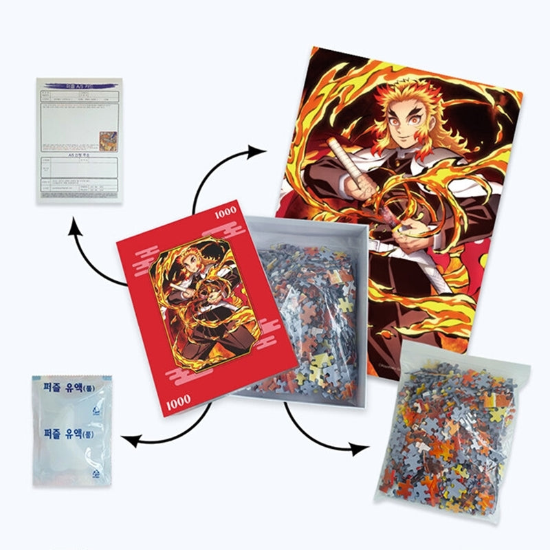Demon Slayer - Rengoku Fireworks Jigsaw Puzzle