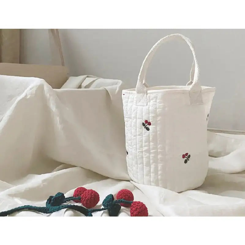 Malolotte x dot to dot - Quilted Drink Bag