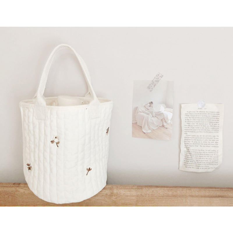 Malolotte x dot to dot - Quilted Drink Bag