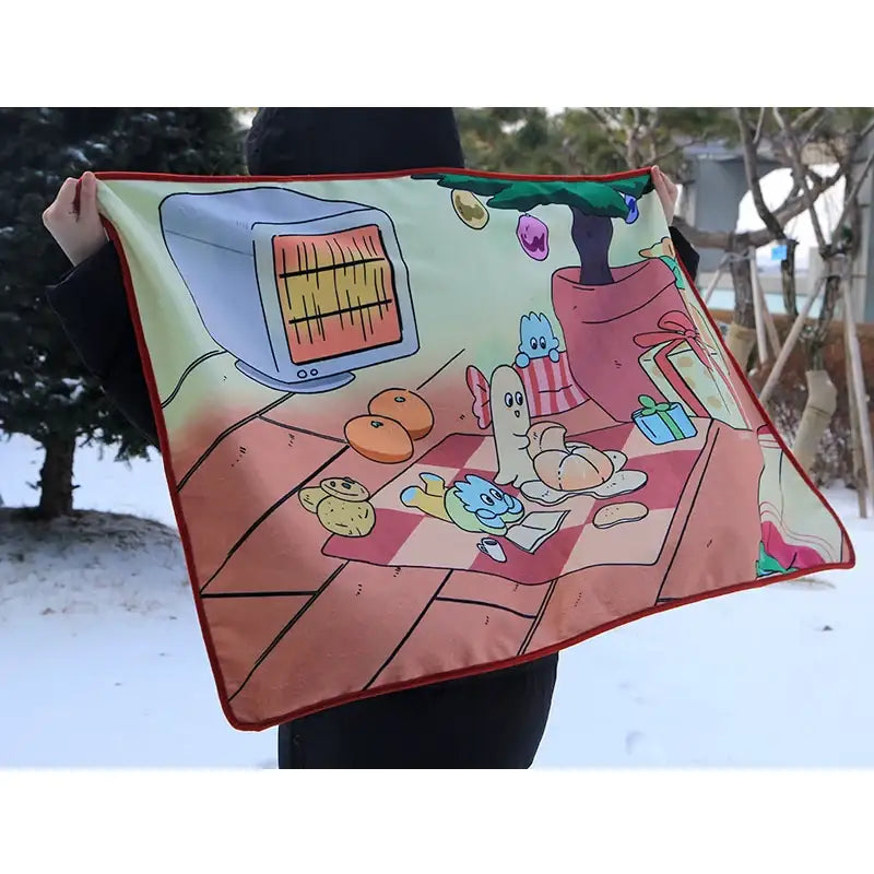 Please Do Errands Instead of Me! - Double-sided Webtoon Blanket - Webtoon Shop - Blanket - Harumio