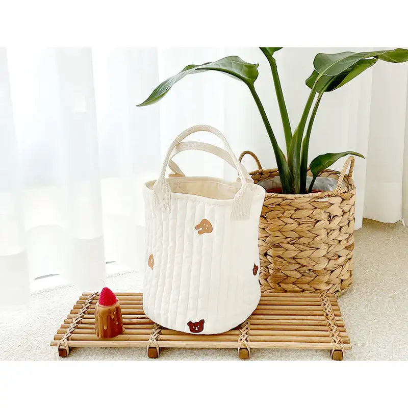 Malolotte x dot to dot - Quilted Drink Bag - Malolotte - Home & Living, Accessories - Harumio