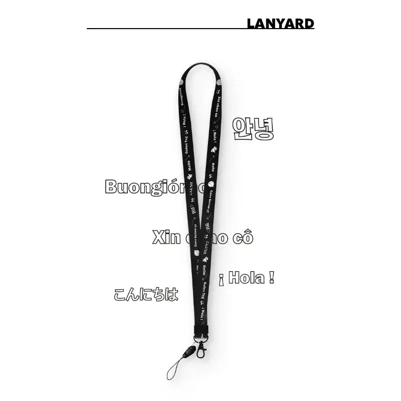 TREASURE - HELLO - Slide Photo Frame + Lanyard Set - TREASURE - Lanyard - Harumio