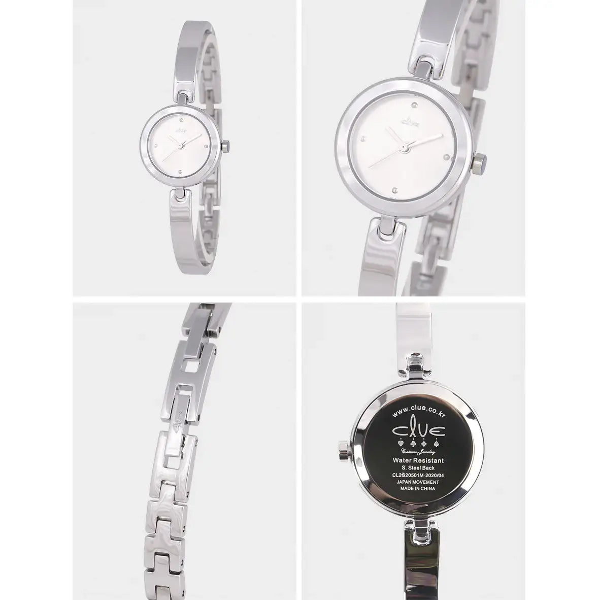 CLUE - Fly Mood Bangle Metal Watch - CLUE - Watches - Harumio