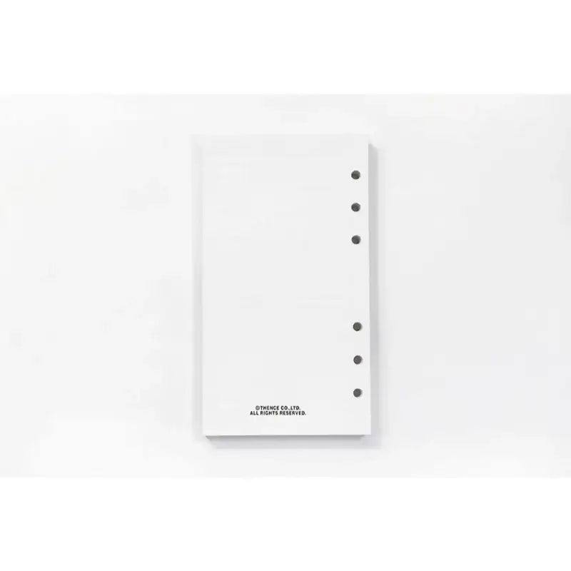 THENCE - A6 Standard Diary Paper Set - THENCE - Stationary - Harumio