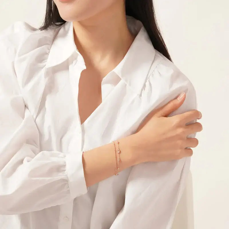 CLUE - Blink Heart For You Brass Bracelet - CLUE - Jewelry - Harumio