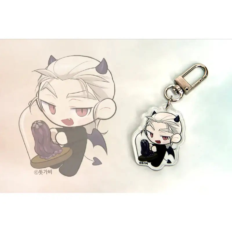 Tentacle Recipe - Acrylic Keyring - Webtoon Shop - Keyrings - Harumio