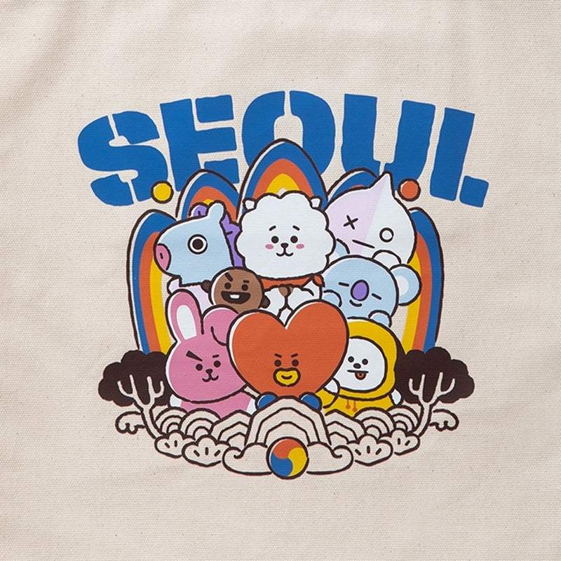 BT21 - City Edition Seoul - Eco Bag - BT21 - Fashion - Harumio
