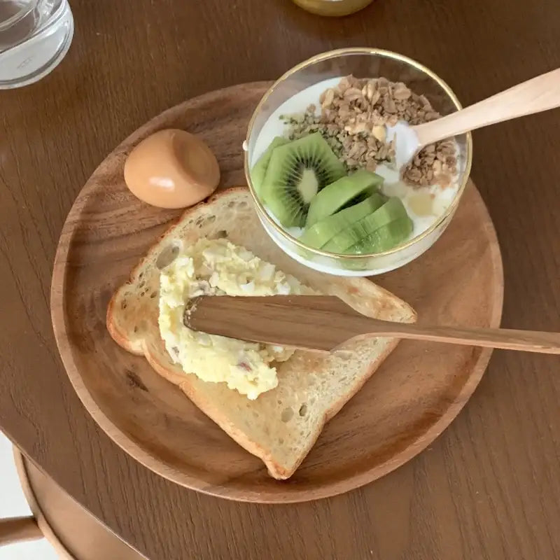 Like A Cafe - Humming Wood Plate - Like A Cafe - Home & Living - Harumio