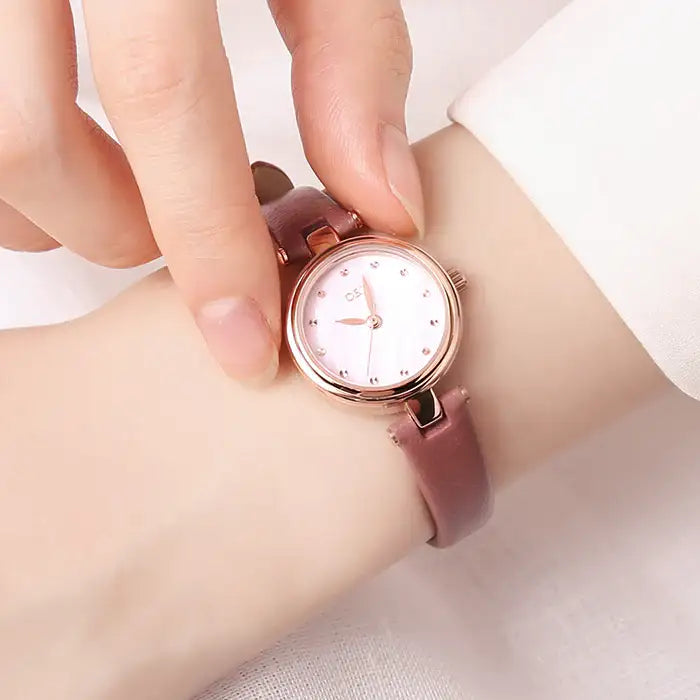 OST - Brown Women's Leather Watch - OST - Watch - Harumio