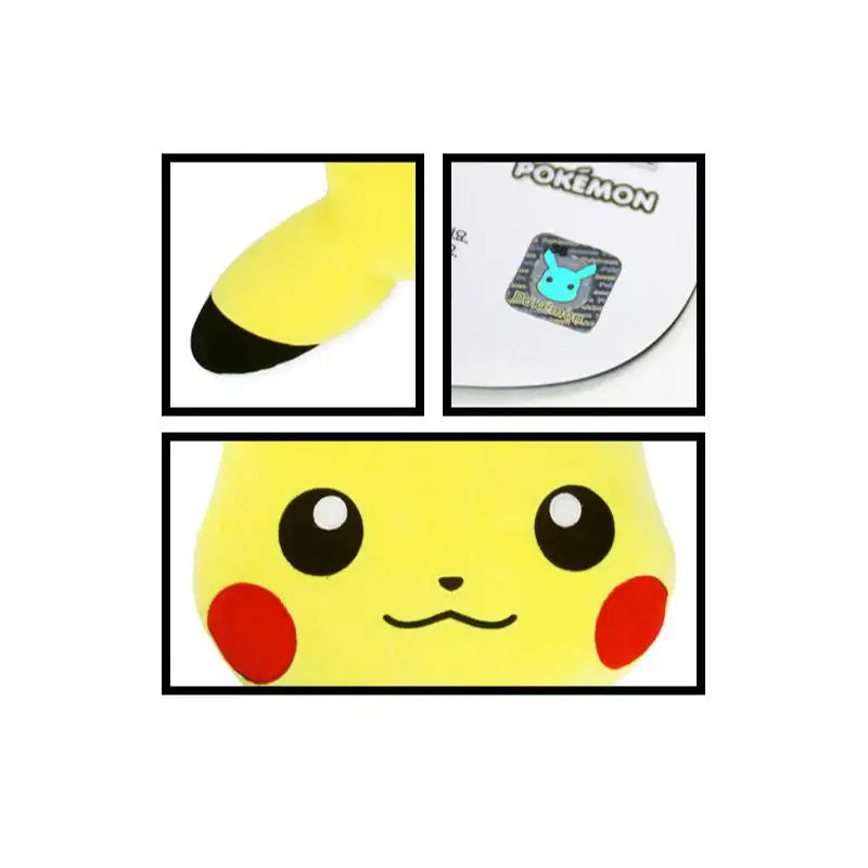 NARA HOME DECO X Pokemon - Pikachu Face Soft Cushion - NARA HOME DECO - Cushion - Harumio