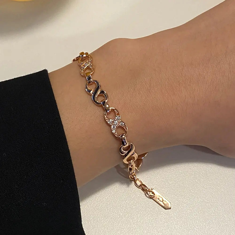 OST - Infinite Rose Gold Bracelet - OST - Jewelry - Harumio