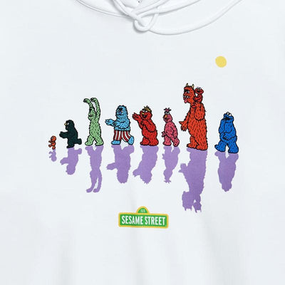ADLV x Sesame Street - Monsters In Line Hoodie Sweater