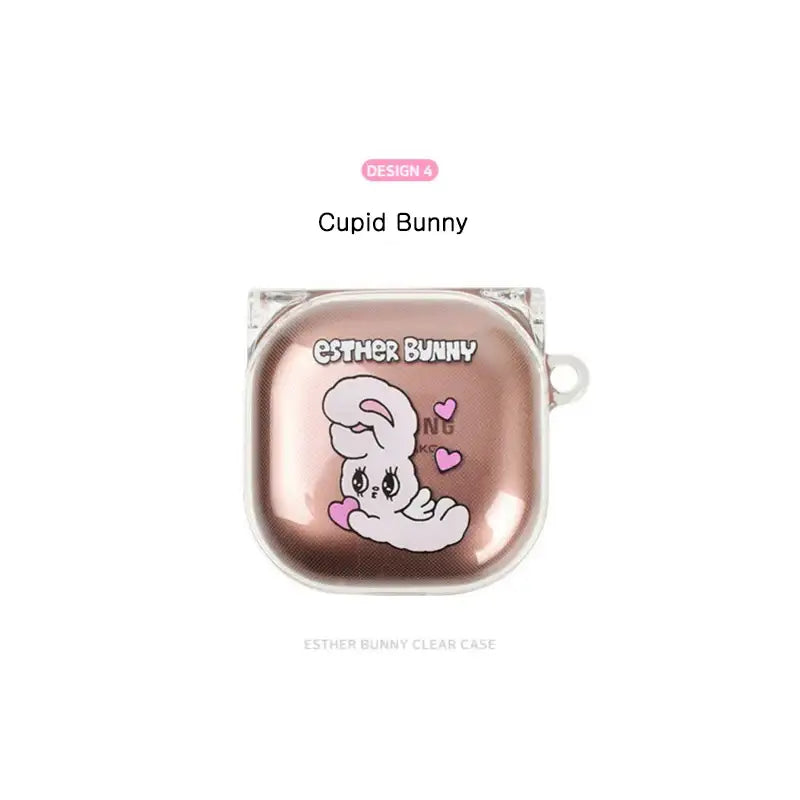 Esther Bunny - Clear Buds Case - Esther Bunny - Buds Case - Harumio