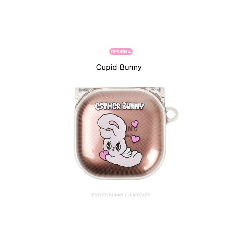 Esther Bunny - Clear Buds Case