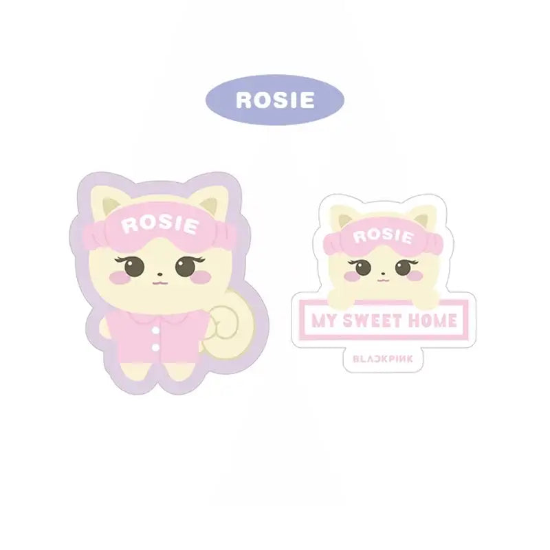 BlackPink - MY SWEET HOME - [BPTOURMSH] Character Sticker Set - BlackPink - Stickers - Harumio