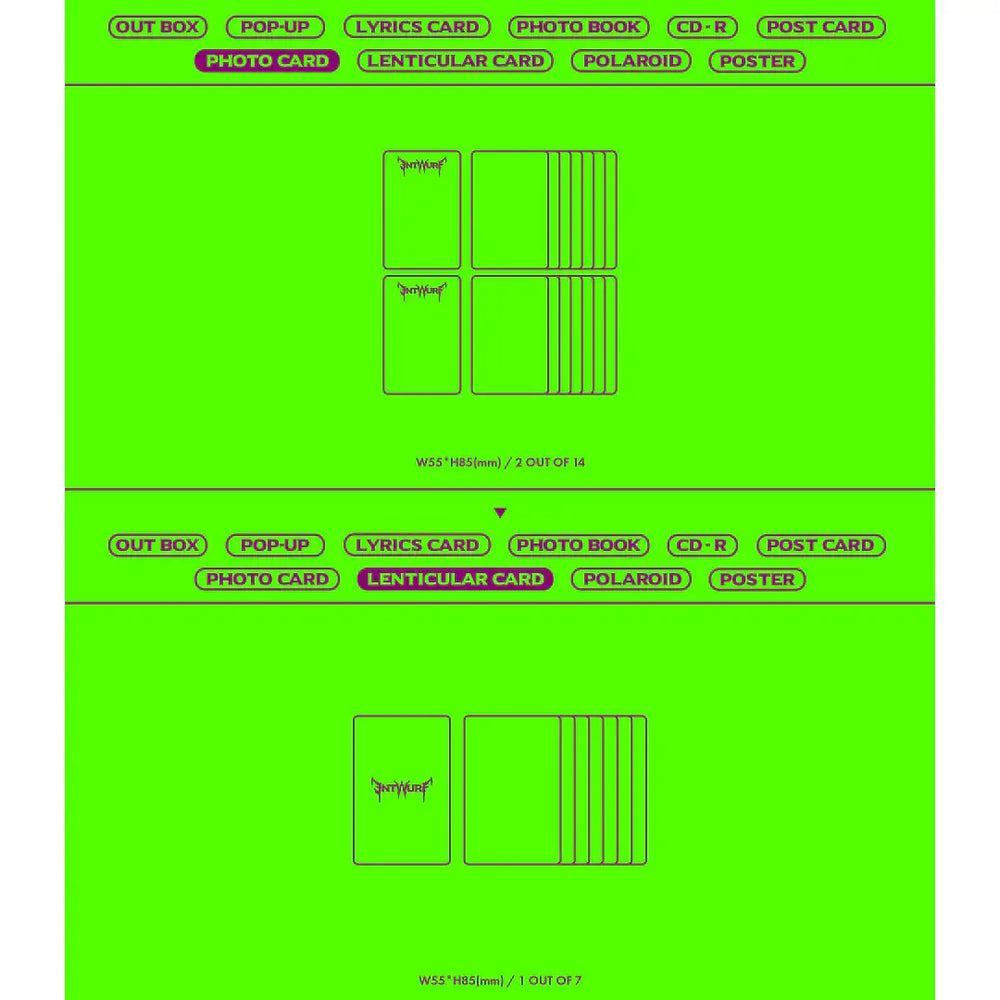 NMIXX - ENTWURF : Single (Limited Ver.) - NMIXX - Album - Harumio