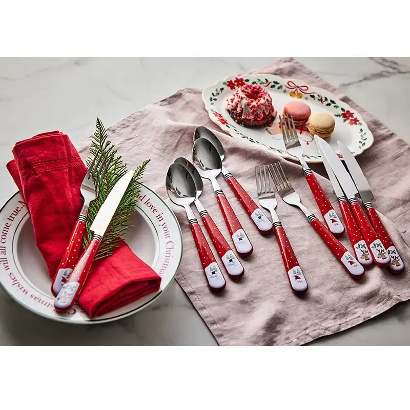 Korean Winter Story - Western Tableware 12P Set - Modern House - Cutlery - Harumio
